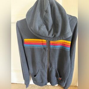Aviator Nation 5 Stripe Hoodie
Charcoal
Unisex
Size: Lg